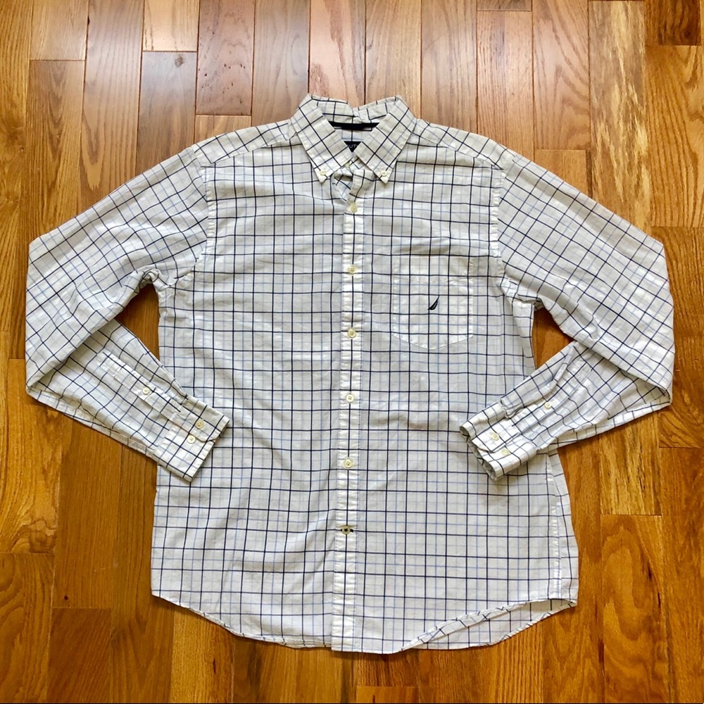 Nautica collared button up shirt